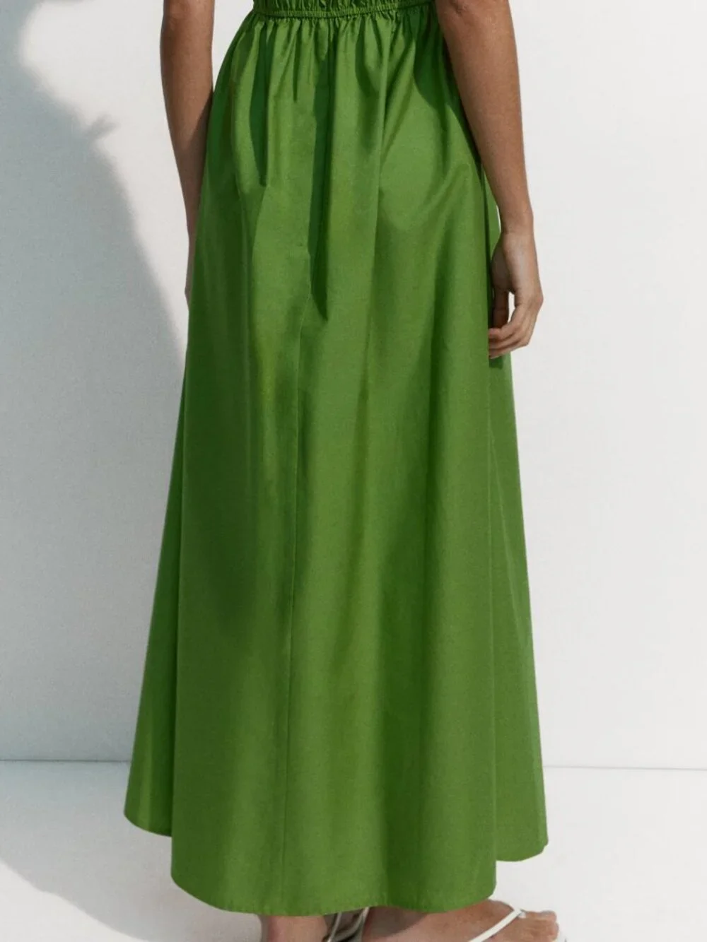 100% Cotton - Poplin Halterneck dress - Picture 5 of 5